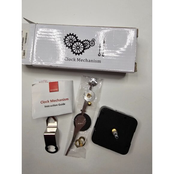 Vangold Clock Mechanism Kit With Hands & Mounting Hardware Complete - Picture 5 of 9